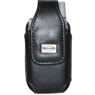   Leather Magnetic Enclosure Belt Loop Cell Phone Holder Black #843310