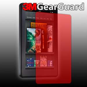 3M Gear Guard Invisible Screen Protector Shield for  Kindle Fire 
