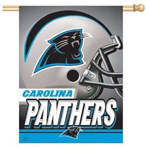  Carolina Panthers Flag   Vertical