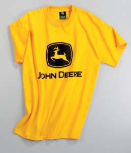 John Deere Construction Yellow T Shirt  