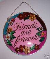 Stained Glass Suncatcher   Friends Are Forever 6  