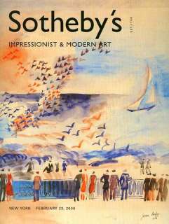   sotheby s impressionist modern art auction held in new york sale date