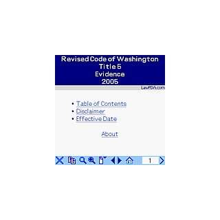  Washington Evidence 2005 able Software Software