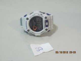   7900A Mens G Rescue White Digital Chronograph Tide Sport Watch  