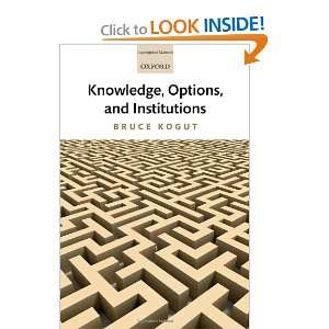 Knowledge, Options, and Institutions and over one million other books 