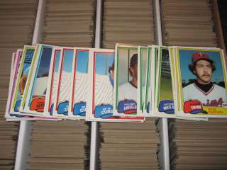 10) 1981 Topps Lot   YOU PICK   FINISH YOUR SET   NMMT  