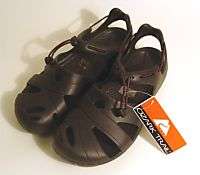 Mens Sandals Ozark Trail Wal Mart Brand Black Size 8  
