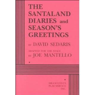   Greetings 2 Plays by Joe Mantello and David Sedaris (Oct 1, 1998