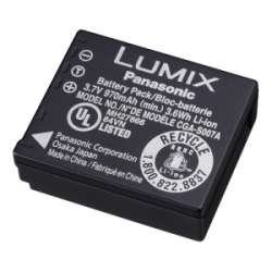 Panasonic CGA S007A/1B Lithium Ion Digital Camera Battery   