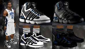 Adidas Beast DWIGHT HOWARD Basketball Black/White Size 9.5  