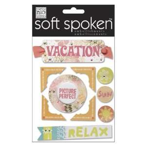  Soft Spoken Themed Embellishments Picture Perfect   625679 