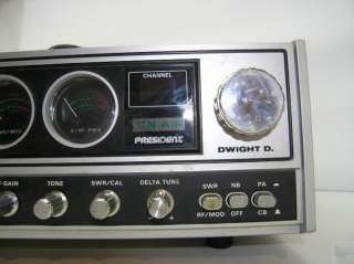 President Model Dwight D 40 Ch Base CB Radio Transceiver  