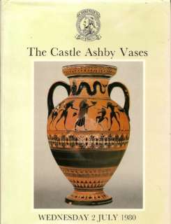 CHRISTIES Antiques Greek Etruscan Vases Castle Ashby  