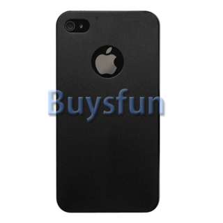 New Black Translucent Thin Hard Cover Case for Apple iPhone 4 4G 