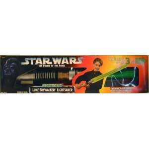  STAR WARS POTF Luke Skywalker Electronic LIGHTSABER Toys & Games