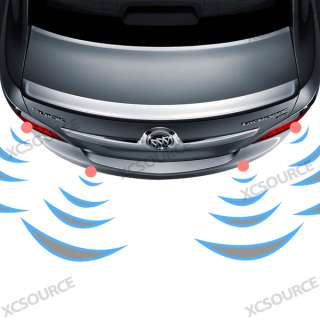 Car Parking LED Display Reverse Backup Radar Reversing 4 Sensor Kit 