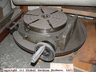 ROTARY TABLE, 12 FOR MILLING/ GEAR CUTTING  