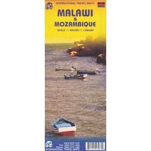  Malawi/Mozambique [Map] International Travel maps Books
