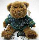   brown plush bear fat stuffed animal mini 6 teddy small tiny cute NEW