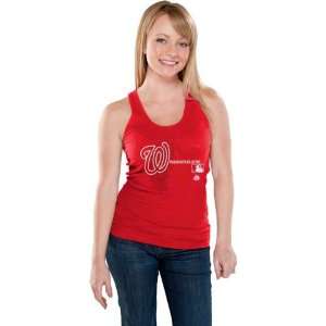   Nationals Red Womens 2012 AC Change Up Tank Top