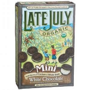  Late July   Organic Mini Sandwich Cookie   White Chocolate 