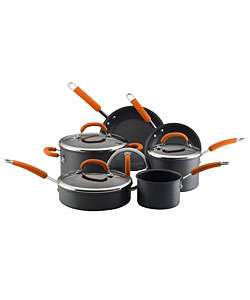 Rachael Ray 10 piece Hard anodized Cookware Set  