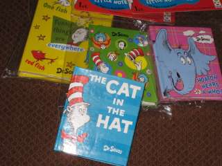   Seuss Cat in Hat ~ NEW ~ Favors Mini Books Sam I Am Horton Fish  