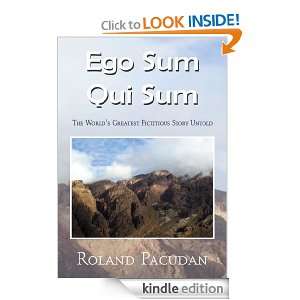 Ego Sum Qui Sum Roland Pacudan  Kindle Store