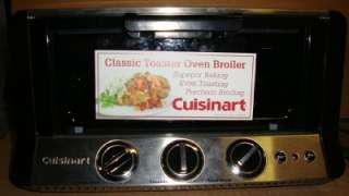  TOB 50 CLASSIC TOASTER OVEN BROILER, BRUSHED STAINLESS/BLACK  