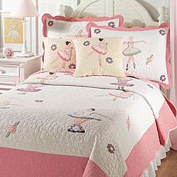 Ballerina Childrens Quilt Set  