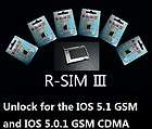 SIM III Ultra S Unlock SIM Card for iPhone4S IOS 5.1/5.1.1 GSM with 