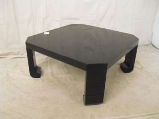 Asian Style Black Lacquer Square Coffee Table (9119)*.  