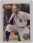Lou Gehrig 1993 Ted Williams Card Co card  