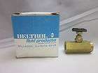 Deltrol Fluid Products N20B Brass Valve New in Box