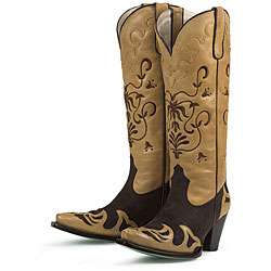 Lane Boots Womens Mocha Strut Cowboy Boots  