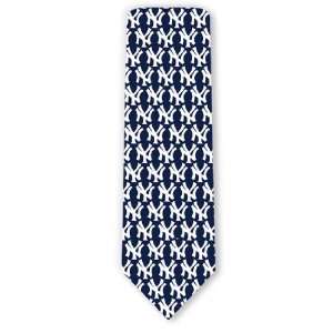  New York Yankees All Logos Neckties