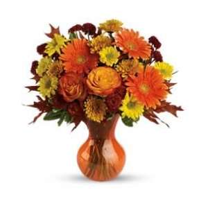  Forever Fall Fresh Flowers Bouquet for Autumn Patio, Lawn 