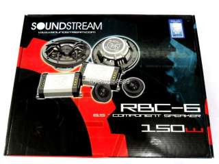   RBC 6 6.5 Rubicon Series 2 Way Car Component Speakers  