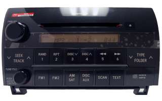   toad1812u jgs toyota factory oem satellite radio and cd player