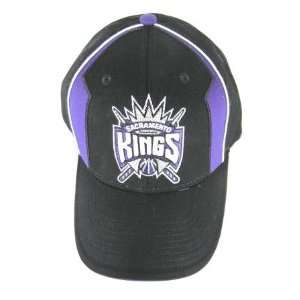  Sacramento Kings NBA Black and Purple Adjustable Hat 