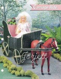 Carriage Ride, pc patterns fit Barbie Fashion dolls  