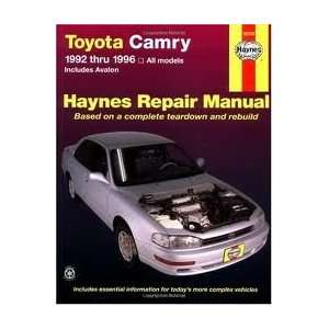  Haynes Toyota Camry Automotive Repair Manual 3th (third 