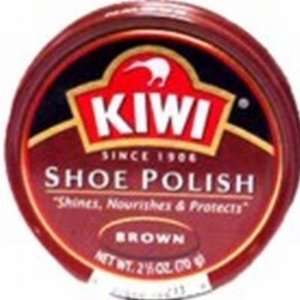  Kiwi Shoe Polish Paste Giant Brown (3 Pack) Kitchen 