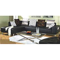   piece Bicast Leather Sectional Sofa/ Chaise and Chair  