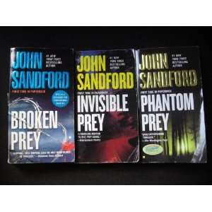 John Sandford 3 Book Set (Lucas Davenport Prey Series 