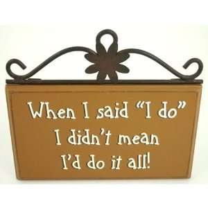   Do Lifestyle Plaque   Hang or Stand Case Pack 48