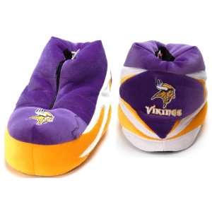  Minnesota Vikings Plush NFL Sneaker Slippers Sports 