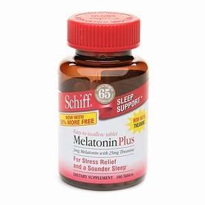  Schiff Melatonin Plus, Tablets, 180 ea Health & Personal 