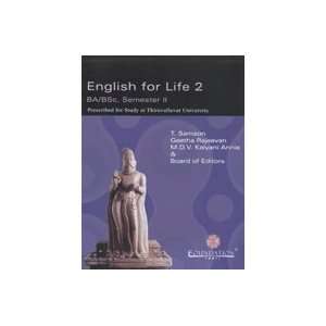  English for Life v. 2 BA/BSc Semester II  Thiruvalluvar 