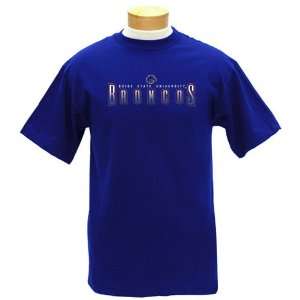  Boise State Broncos Short Sleeve Tee Shirt, Blue Sports 